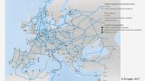 Erdgasnetz Europa