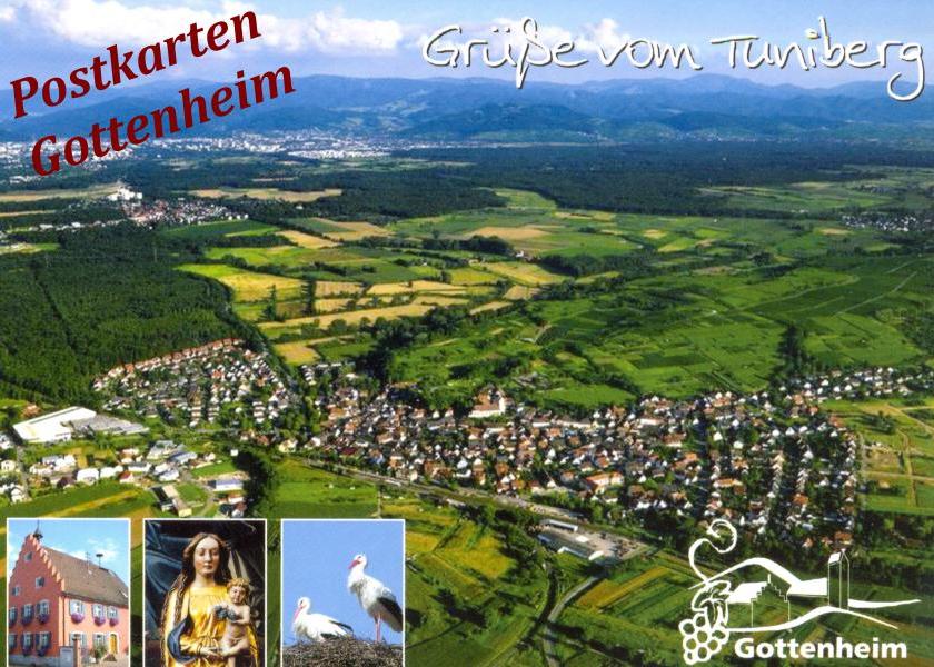 Postkarte von Gottenheim