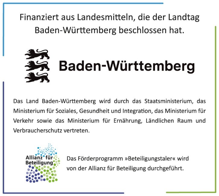 Förderprogramm Beteiligungstaler des Landes BW