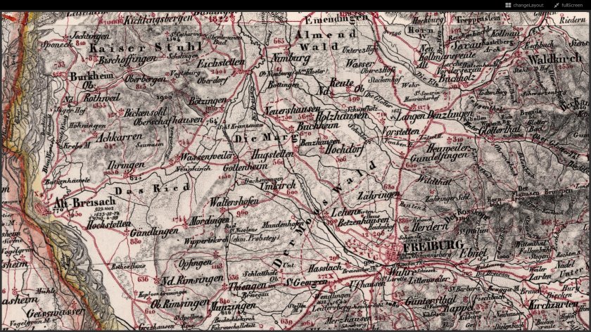 1850 Breisgau mit Gottenheim