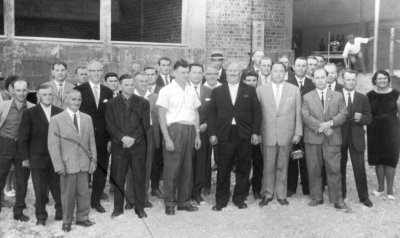 Richtfest Erweiterung 2 anno 1964