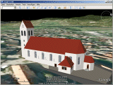 St.Stephan 2010 in Google Earth