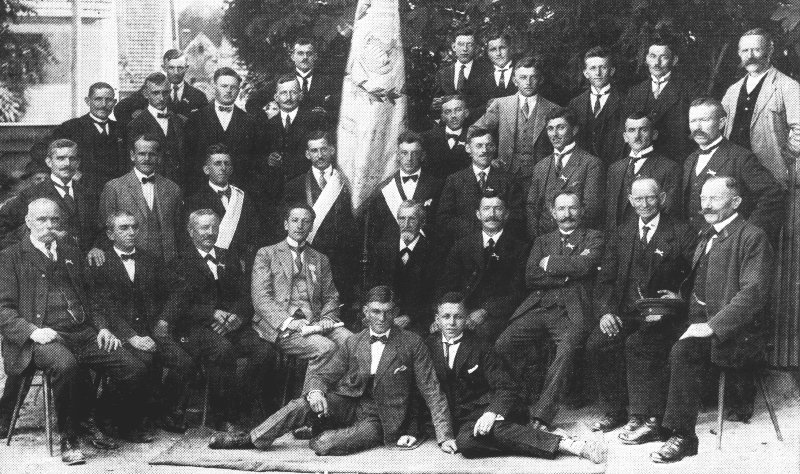 MGV Liederkranz im Jahre 1925