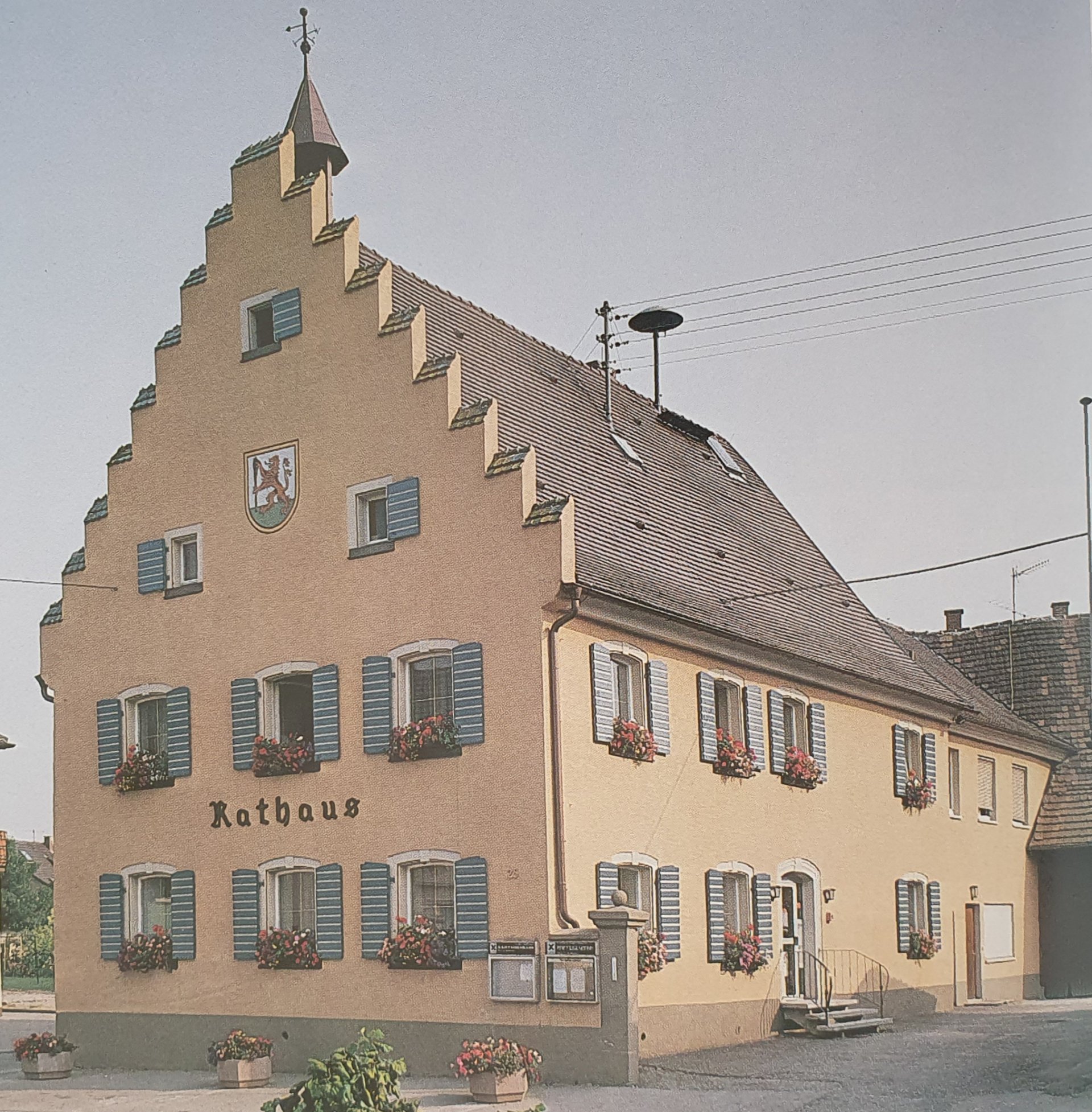 Rathaus Gottenheim um 1984
