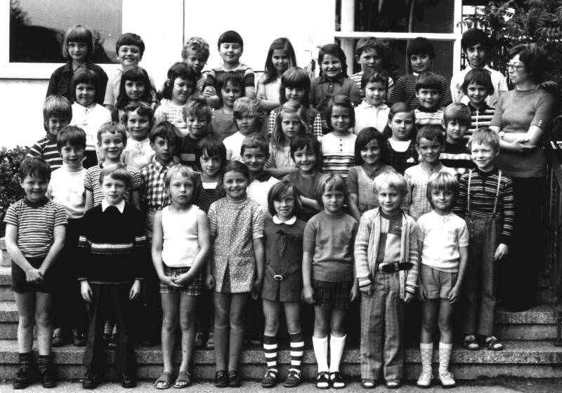 1.Klasse im Jahre 1972