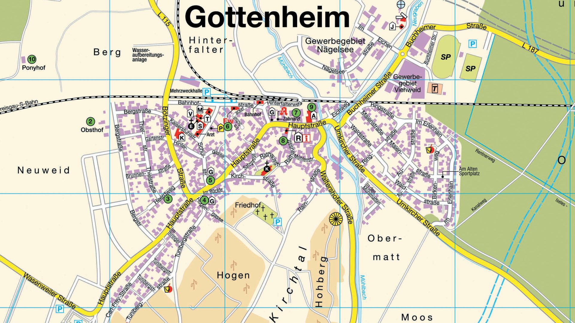 Gottenheims Straßen
