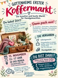 Koffermarkt am 15. November