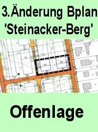 3.Ändg. BPlan Steinacker-Berg