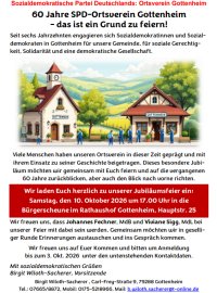 60 Jahre SPD Ortsverein