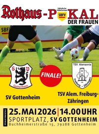 Rothaus-Pokal der Frauen beim SV Gottenheim