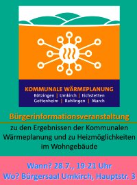 Bürgerinfo Wärmeplanung 28.Juli